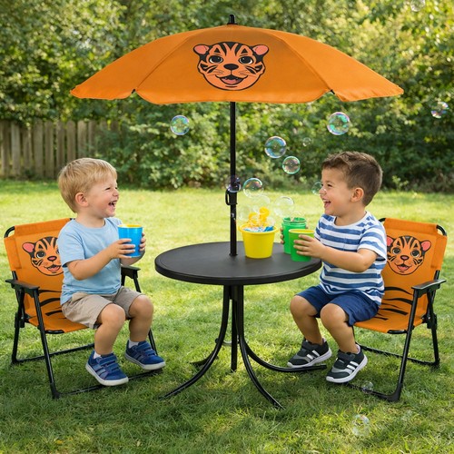 4tlg kinder campingmöbel set - 4tlg,